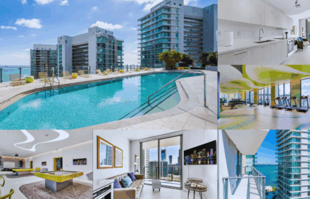 Luxury 1BR + Den/ 1.5 bathrooms in Edgewater – Near Wynwood & Design District